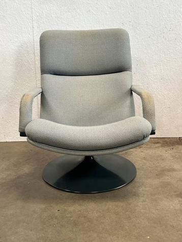 Vintage Fauteuil, Artifort F141 tulpvoet, Geoffrey Harcourt beschikbaar voor biedingen