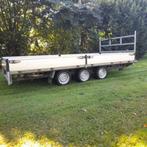 plateauwagen 3 asser, Ophalen, Gebruikt