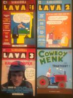 Kamagurka - Cowboy Henk plus Lava 1, 2 en 3, Meerdere comics, Ophalen of Verzenden, Zo goed als nieuw, Europa