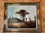 Groot klassiek schilderij, Ophalen of Verzenden