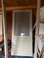 Buitendeur/ schuurdeur inclusief kozijn, Doe-het-zelf en Verbouw, Kozijnen en Schuifpuien, Deurkozijn, Nieuw, 150 tot 225 cm, Inclusief glas