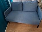 Kleine blauwe tweezitsbank IKEA Glostad z.g.a.n., Metaal, Minder dan 75 cm, Tweepersoons, Ophalen of Verzenden