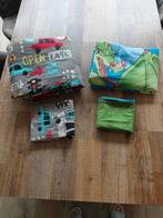 Dekbedovertrek efteling sprookjesboom en flanel auto's, Ophalen of Verzenden, Zo goed als nieuw, Eenpersoons, Dekbedovertrek