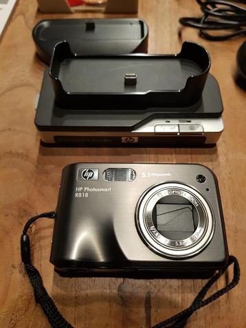 HP Photosmart R818 digitale camera  beschikbaar voor biedingen