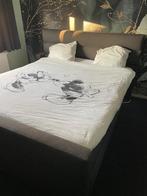 Boxspring 180 x 210, Ophalen, 210 cm, Tweepersoons, Zo goed als nieuw