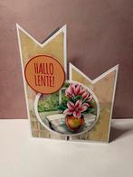 Find it lente bloemen vorm kaart 2, Ophalen of Verzenden, Zo goed als nieuw, Overige thema's