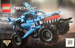 LEGO 42134 Technic Monster Jam Megalodon, Ophalen of Verzenden, Zo goed als nieuw, Complete set, Lego