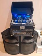 Complete dj set Dubbele usb sd en cd speler, Ophalen of Verzenden, Zo goed als nieuw