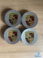 ORIGINELE Porsche Silver naafkap naafdop set in kleur, Gebruikt, -, Verzenden, -