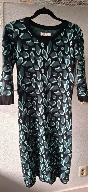 Le Pep Jurk Groentinten Zwart 3/4 Mouw beschikbaar voor biedingen