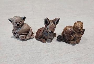 Vintage set 3 miniaturen Wade England beeldjes porseleinen  beschikbaar voor biedingen