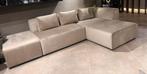 Showroom bank velvet champagne diga colmore 308x180x72, Huis en Inrichting, Ophalen, Nieuw, Stof, Hotel chique