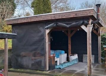 Schaduwdoeken - 2x 2m x 2,5m - windbrekend beschikbaar voor biedingen