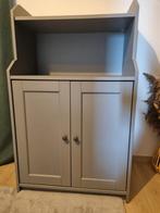 Ikea Hauga Grijs -kast met 2 deuren, Huis en Inrichting, Ophalen, 100 tot 150 cm, 50 tot 100 cm, Zo goed als nieuw