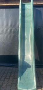 Glijbaan donkergroen 300 cm-gebruikt-met wateraansluiting, Ophalen of Verzenden, Gebruikt, Plastic