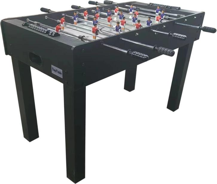 Voetbaltafel TopTable Telescoop Black, Kinderen en Baby's, Speelgoed | Voetbaltafels, Nieuw, Ophalen of Verzenden