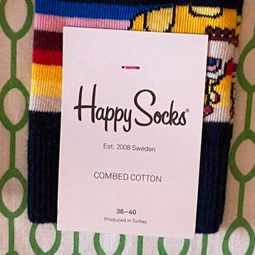 Happy Socks Beatles Serie - 4 Paar Sokken beschikbaar voor biedingen