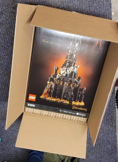 Lego Icons The Lord of the Rings: Barad-dûr 10333 nieuw, Kinderen en Baby's, Speelgoed | Duplo en Lego, Nieuw, Lego, Complete set