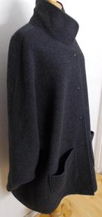 2 zijdig grijs/rood/zwart draagbare wollen jas v Skorpi! XL, Verzenden, Zo goed als nieuw, Maat 46/48 (XL) of groter, Grijs