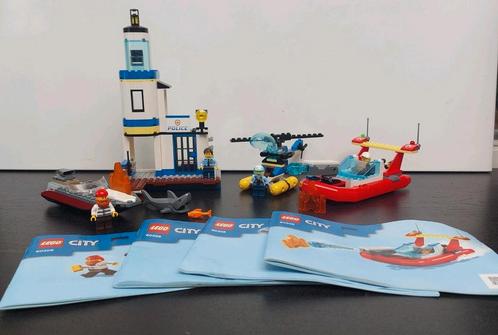 Lego City 60308 Kustpolitie en brandmissie, Kinderen en Baby's, Speelgoed | Duplo en Lego, Zo goed als nieuw, Lego, Complete set