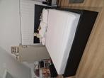 Bed Ikea 160200 zwart, Ophalen, Gebruikt, Tweepersoons, 160 cm