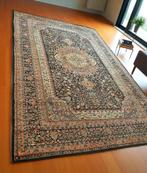 Perzisch tapijt - Oosters vloerkleed klassiek tabriz bloemen, 200 cm of meer, Groen, Ophalen of Verzenden, Zo goed als nieuw