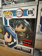 Funko pop Giyu Tomioka - Demon Slayer - 876 (AAA Sticker), Ophalen of Verzenden, Nieuw