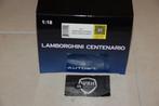 1:18 LAMBORGHINI CENTENARIO white Autoart 79111 WRH, Verzenden, Zo goed als nieuw, Auto, Autoart