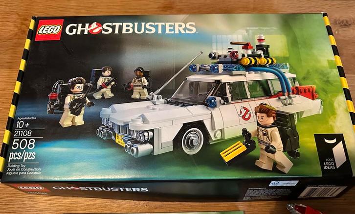 Lego 21108 Ghostbusters Ecto-1 IDEAS Set, Kinderen en Baby's, Speelgoed | Duplo en Lego, Zo goed als nieuw, Lego, Complete set
