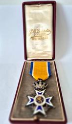 Medaille Ridder in de orde van Oranje Nassau in doos, Verzenden, Landmacht, Nederland, Lintje, Medaille of Wings
