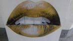 Gouden  mond, Antiek en Kunst, Kunst | Schilderijen | Modern, Ophalen of Verzenden
