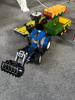 Bruder Speelgoed Set: Trekkers, Kipppers, Balenwagen, Ophalen, Gebruikt