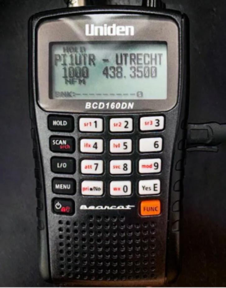 👉 Uniden BCD-160DN 👈, Telecommunicatie, Scanners, Zo goed als nieuw, 500 kanalen of meer, Ophalen of Verzenden