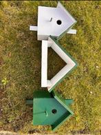Vogelhuisjes handgemaakt, Tuin en Terras, Ophalen, Nieuw