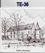 Te36 Tegeltje Kasteel Voerendaal, Ophalen of Verzenden, Zo goed als nieuw