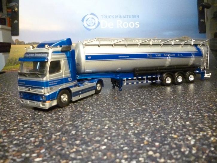 Tekno Volvo FH12 Van Bentum, Hobby en Vrije tijd, Modelauto's | 1:50, Zo goed als nieuw, Bus of Vrachtwagen, Tekno, Ophalen of Verzenden
