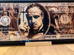 The Godfather 100 Dollar Biljet plexiglas schilderij, Ophalen of Verzenden