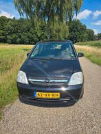 Opel Meriva 1.6 16V 2004 Zwart, Auto's, Opel, 65 €/maand, 4 cilinders, 100 pk, Zwart
