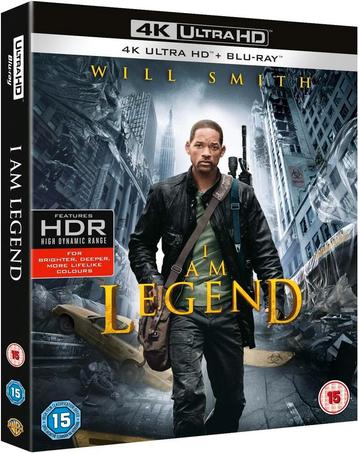 I Am Legend 4K UHD/Ultra HD Blu-Ray UK NLO (Geseald) beschikbaar voor biedingen