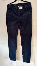 Claudia Strater blauwe velours broek - Maat 42, Blauw, Maat 42/44 (L), Nieuw, Ophalen of Verzenden