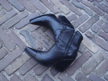 GRATIS VERZENDEN NIEUWE ZWARTE LEREN SENDRA BOHO LAARZEN 39 beschikbaar voor biedingen