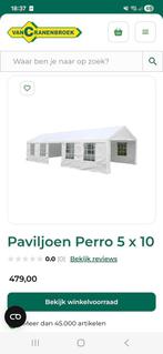 Partytent 10x5, Tuin en Terras, Partytenten, Ophalen, Partytent, 6 meter of meer, Zo goed als nieuw