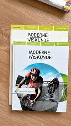 Moderne wiskunde, Boeken, Schoolboeken, Wiskunde A, Ophalen of Verzenden, Zo goed als nieuw, Noordhoff Uitgevers