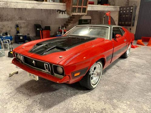 1:18 Ertl Ford Mustang Mach 1 zonder doos, Hobby en Vrije tijd, Modelauto's | 1:18, Gebruikt, Auto, ERTL, Ophalen of Verzenden