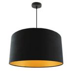 Hanglamp Urvin zwart velours goud Olucia, Ophalen of Verzenden, Zo goed als nieuw, Minder dan 50 cm