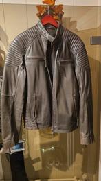 Leren heren jack maat L/XL kleur donker bruin, Ophalen of Verzenden, Zo goed als nieuw, Maat 52/54 (L), Bruin