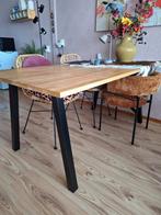 woood eettafel, Ophalen, Eikenhout, 50 tot 100 cm, Zo goed als nieuw