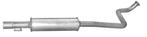 Uitlaat, Middendemper Toyota Yaris Verso, -, -, Nieuw, Ophalen of Verzenden