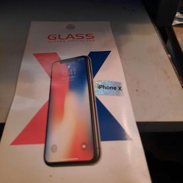 iPhone X Glazen Screen Protector - Nieuw beschikbaar voor biedingen