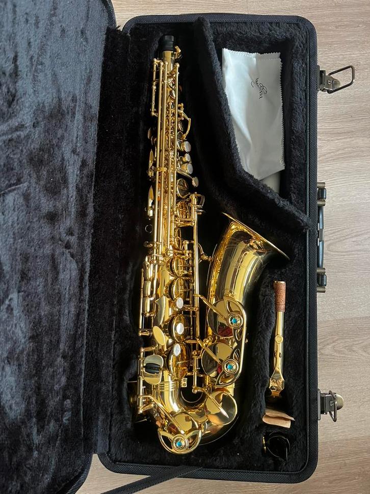 Yanagisawa aw01, Muziek en Instrumenten, Blaasinstrumenten | Saxofoons, Zo goed als nieuw, Alt, Ophalen of Verzenden